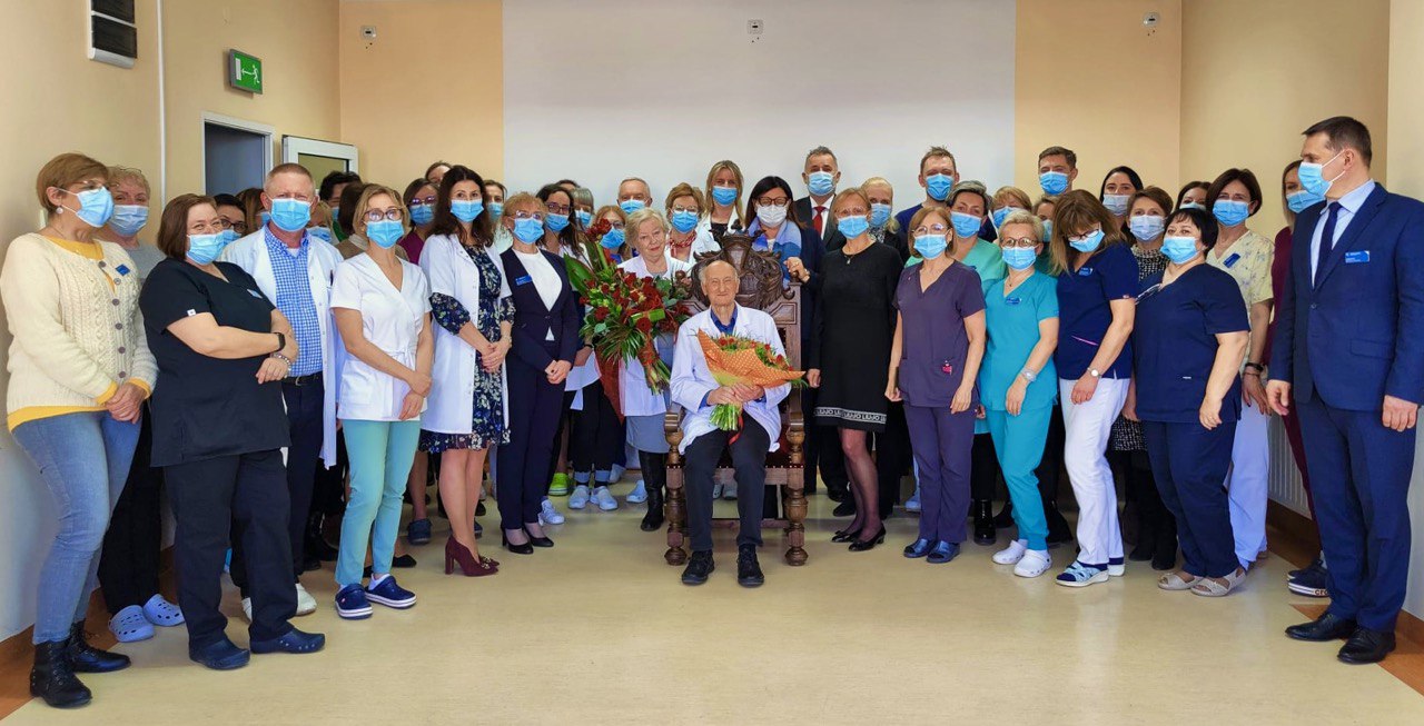 Zdjęcie: 60 lat pracy w szamotulskim szpitalu. Uroczysty jubileusz Doktora Hieronima Zielke